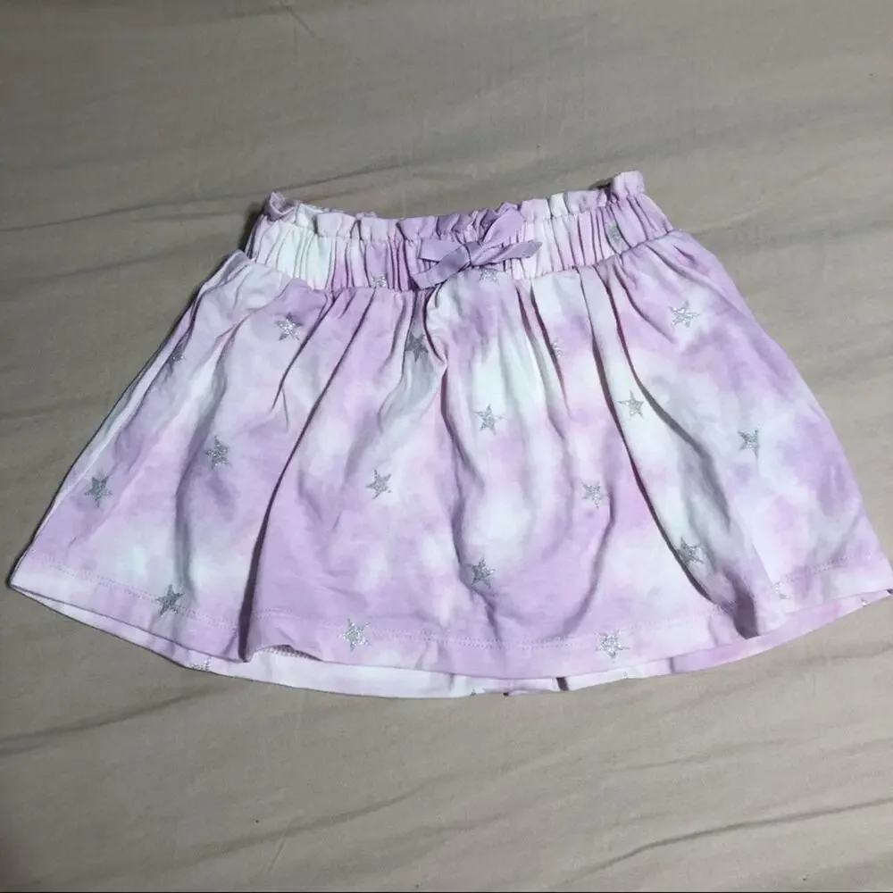 NWT Gap Toddler Girls Size 3T Tie Dye Pink Skort